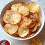 Oven Baked Potato Chips Recipe