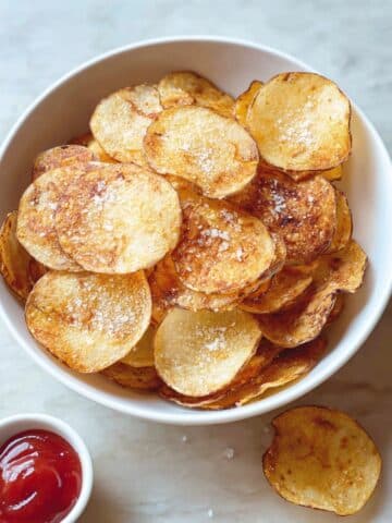 Oven Baked Potato Chips Recipe
