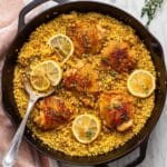 Chicken Couscous with Lemon and Thyme Recipe