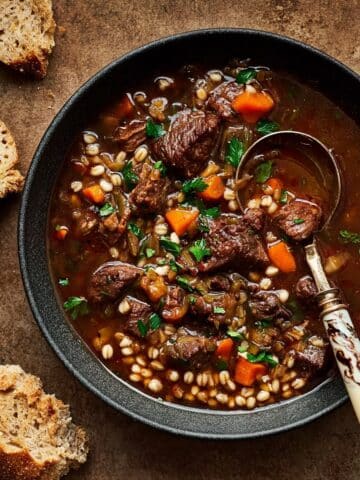 Beef & Barley Soup Recipe