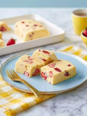 Sheet Pan Pancakes with Strawberries and Blueberries Recipe