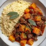 Cider Braised Pot Roast with Butternut Squash and Cauliflower Rice Recipe