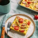 Sheet Pan Mediterranean Frittata Recipe