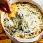 Warm Spinach Artichoke Dip Recipe