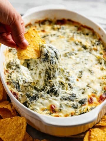 Warm Spinach Artichoke Dip Recipe