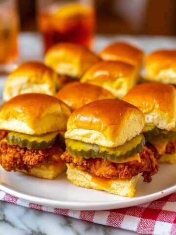 Nashville Hot Honey Butter Chicken Sliders Recipe