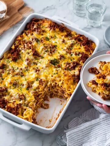 Grandma's Hamburger Casserole Recipe