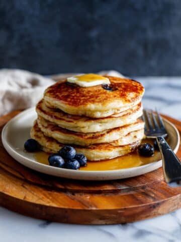 Gluten-Free Lemon Blueberry Pancakes Recipe