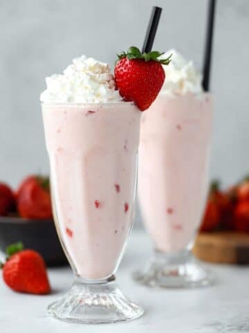 Keto Strawberry Milkshake Recipe