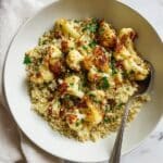 Fennel-Roasted Cauliflower with Quinoa Recipe