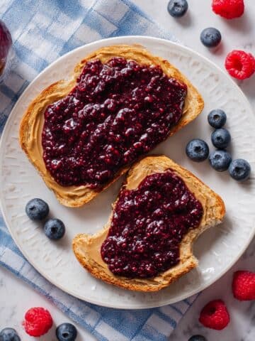 Frozen Berry Chia Jam Recipe