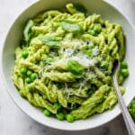 Creamy Pasta with Peas and Basil Recipe