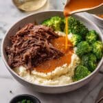 Saucy Instant Pot Shredded Beef Brisket Recipe