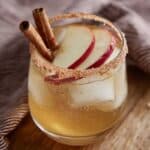 Easy Sparkling Apple Cider Mocktail Recipe