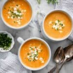 Buffalo Blue Cheese Chicken Soup Recipe