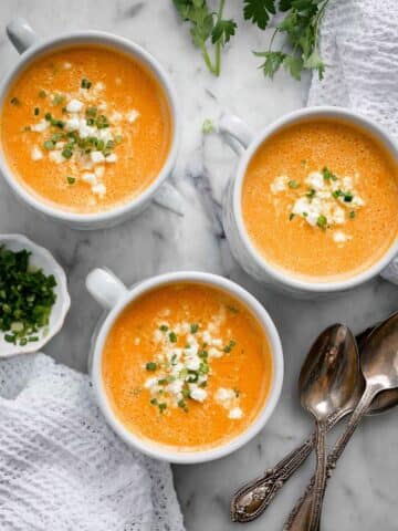 Buffalo Blue Cheese Chicken Soup Recipe