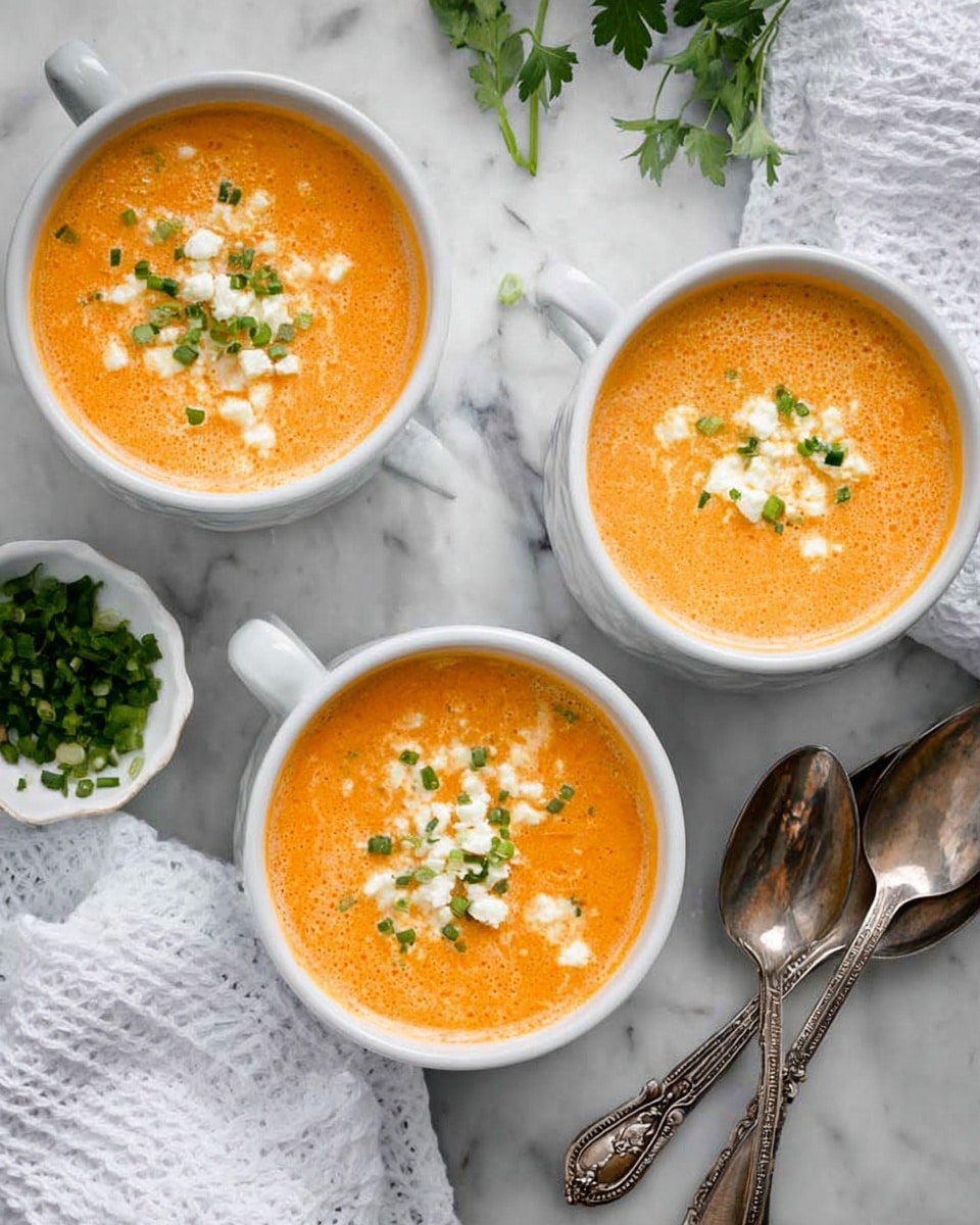 Buffalo Blue Cheese Chicken Soup Recipe - Recipe Image