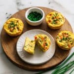 Mini Chickpea Flour Frittatas (Vegan) Recipe