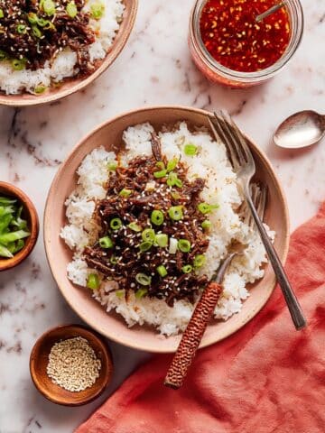 Saucy Asian-Inspired Shredded Chuck Roast Recipe