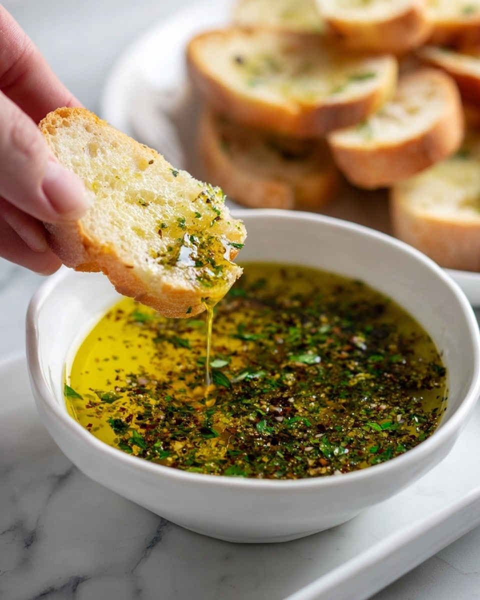 Olive Oil Bread Dip Recipe - Recipe Image