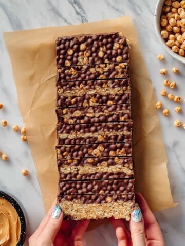 Peanut Butter Chocolate Puff Bars Recipe