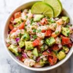 Zesty Lime Shrimp and Avocado Salad Recipe