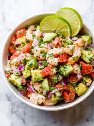 Zesty Lime Shrimp and Avocado Salad Recipe