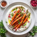 Spiced Roasted Carrots with Lemony Whipped Feta Recipe