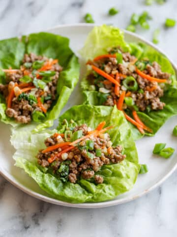 Asian Lettuce Wraps Recipe