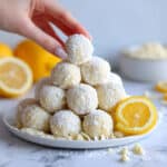 Lemon White Chocolate Truffles Recipe