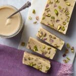 Creamy Tahini Halva with Pistachios Recipe