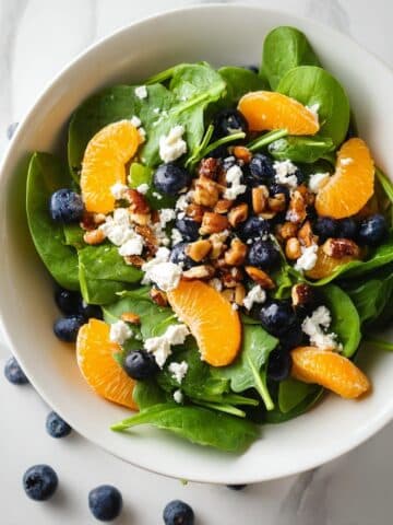 Blueberry Citrus Spinach Salad Recipe