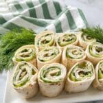 Cucumber and Dill Pinwheels Recipe