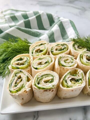 Cucumber and Dill Pinwheels Recipe
