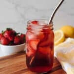 Iced Strawberry Green Tea Recipe